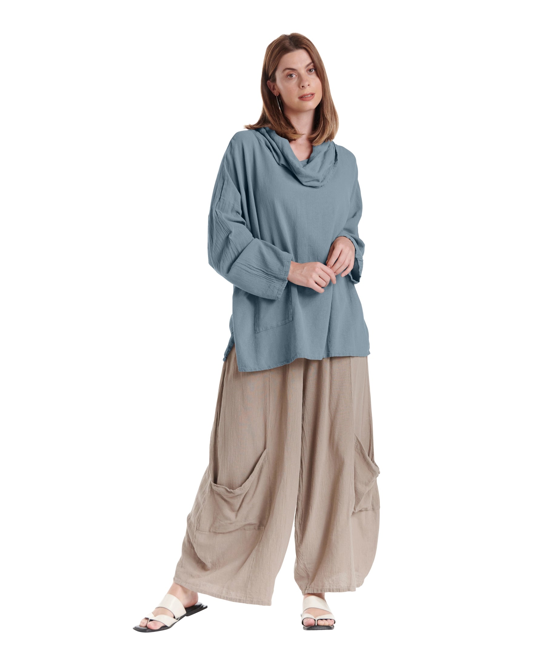 Tortus Cotton Gauze Blouse-Oh My Gauze