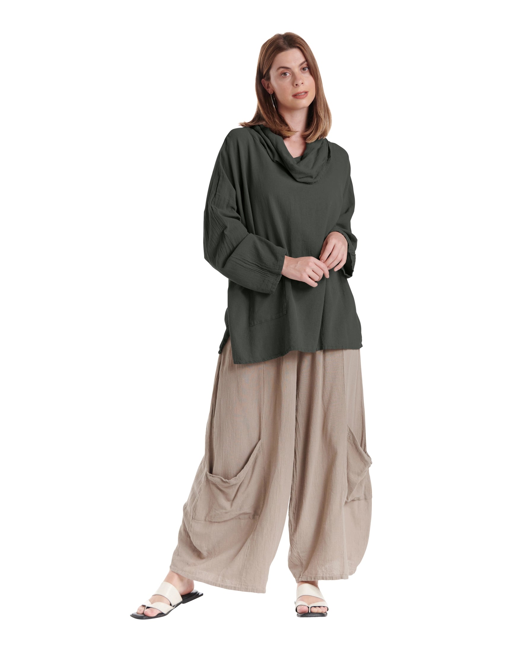 Tortus Cotton Gauze Blouse-Oh My Gauze