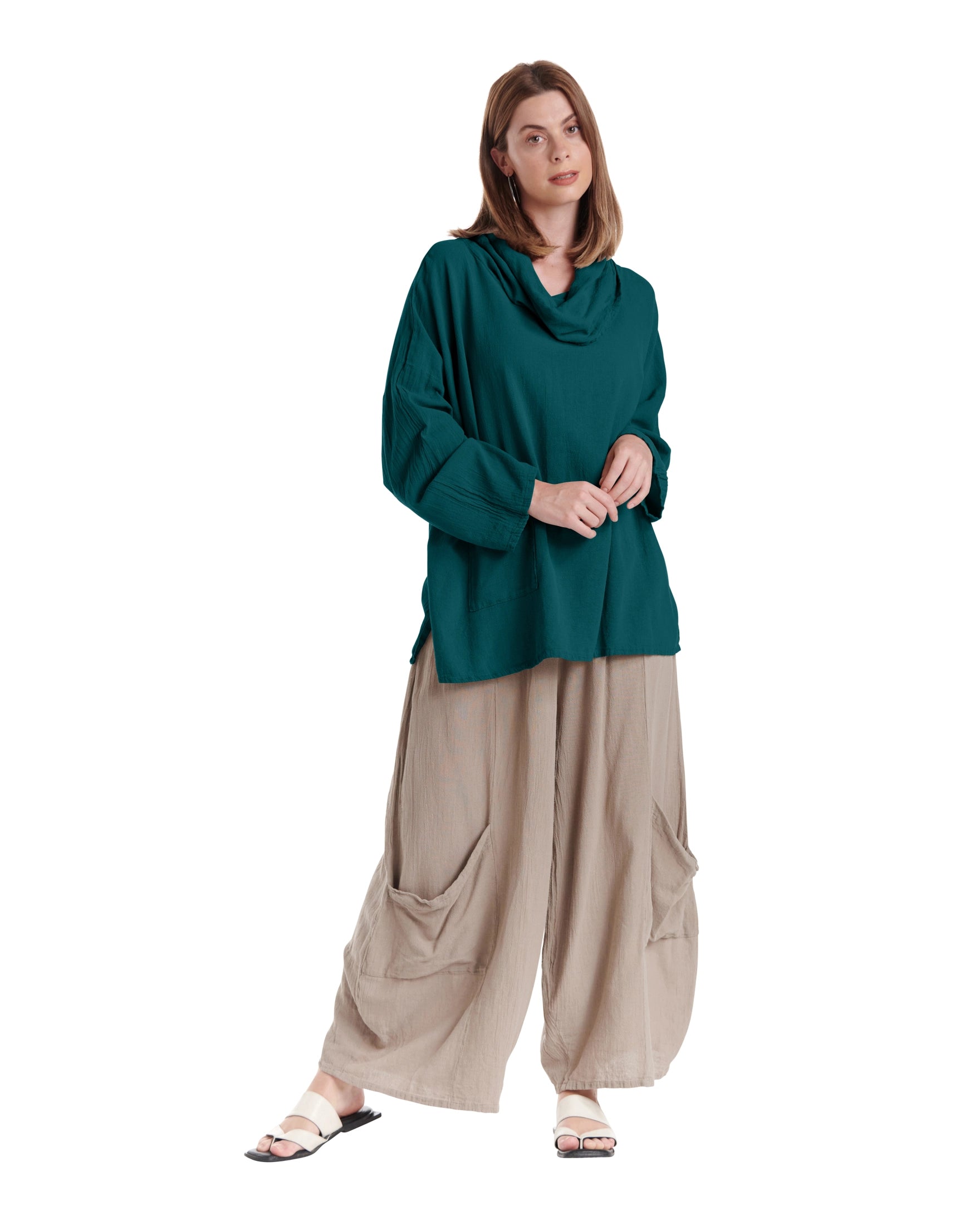 Tortus Cotton Gauze Blouse-Oh My Gauze