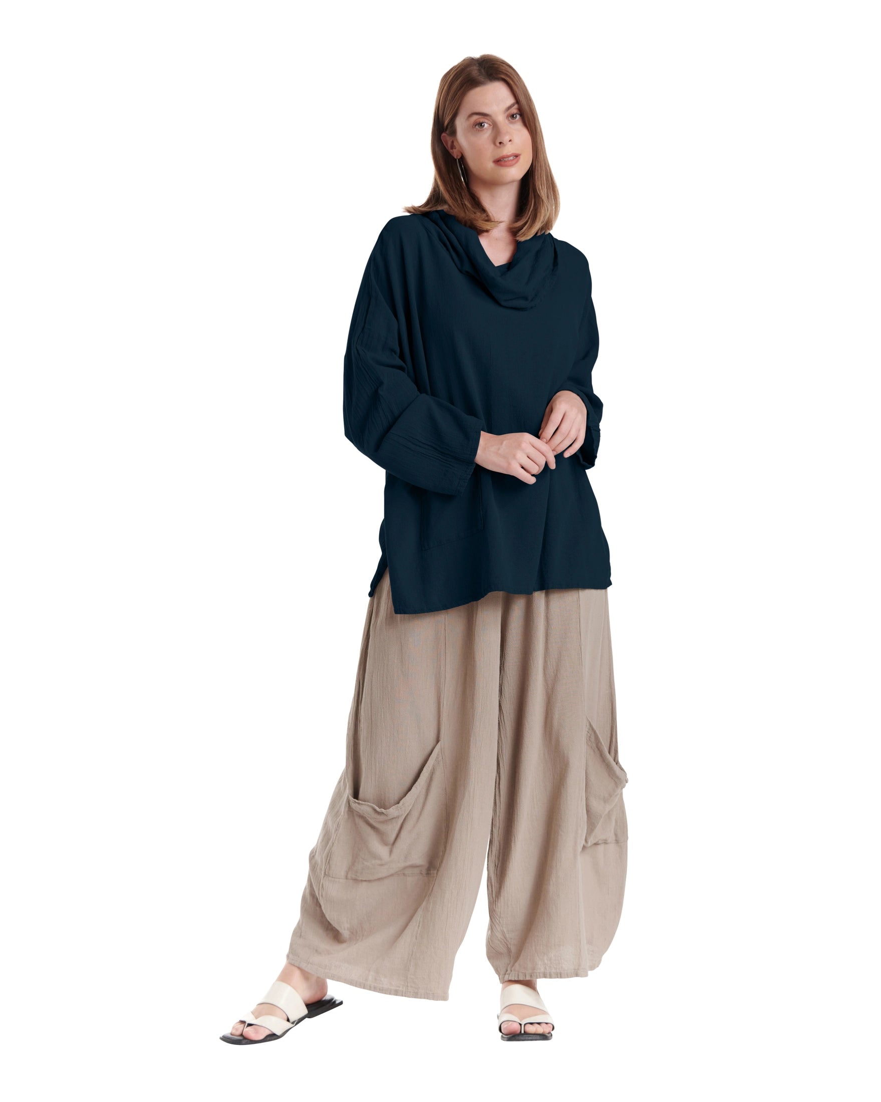 Tortus Cotton Gauze Blouse-Oh My Gauze