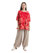 Truffle Cotton Gauze Blouse-Oh My Gauze