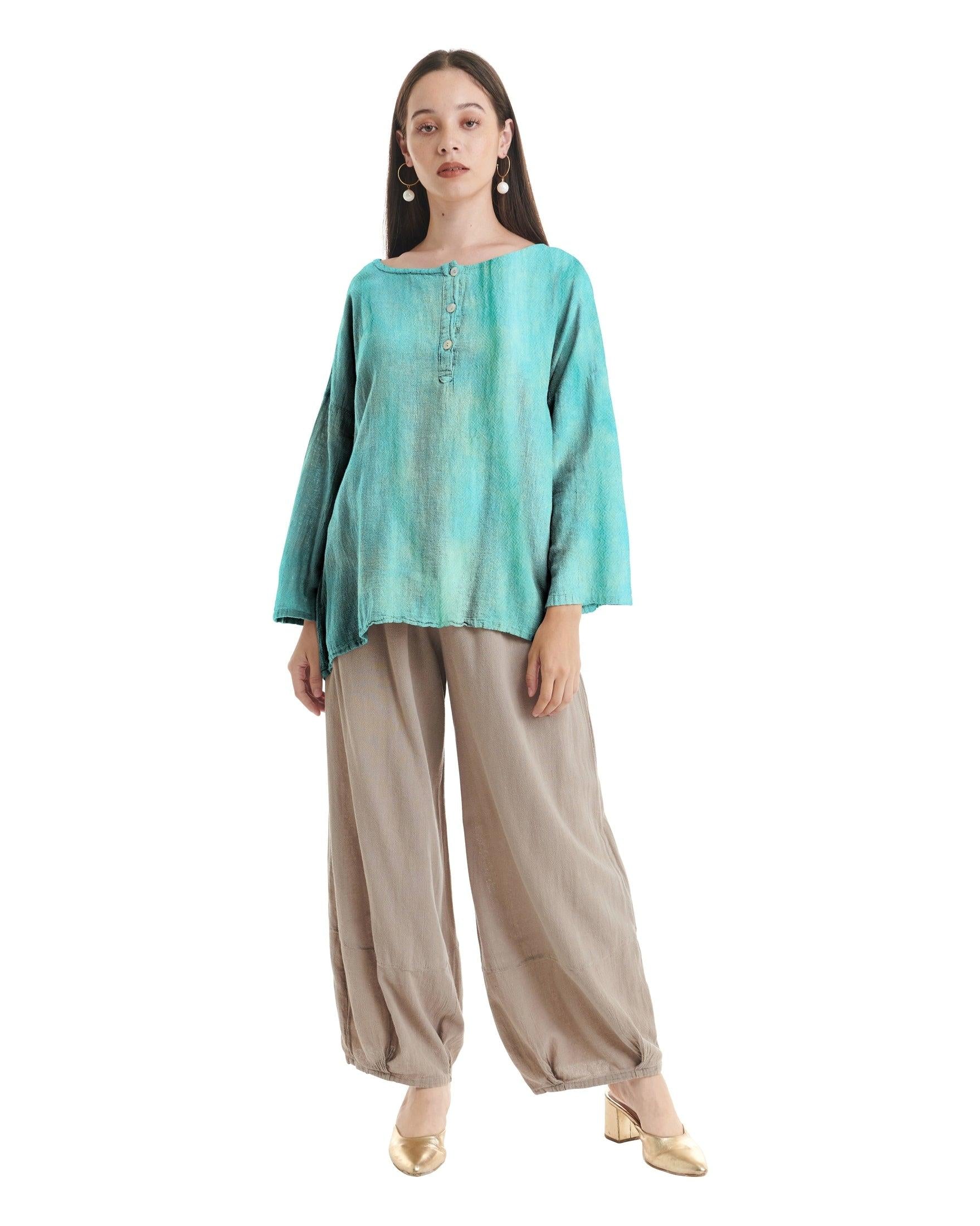 Valley Cotton Gauze Blouse-Oh My Gauze