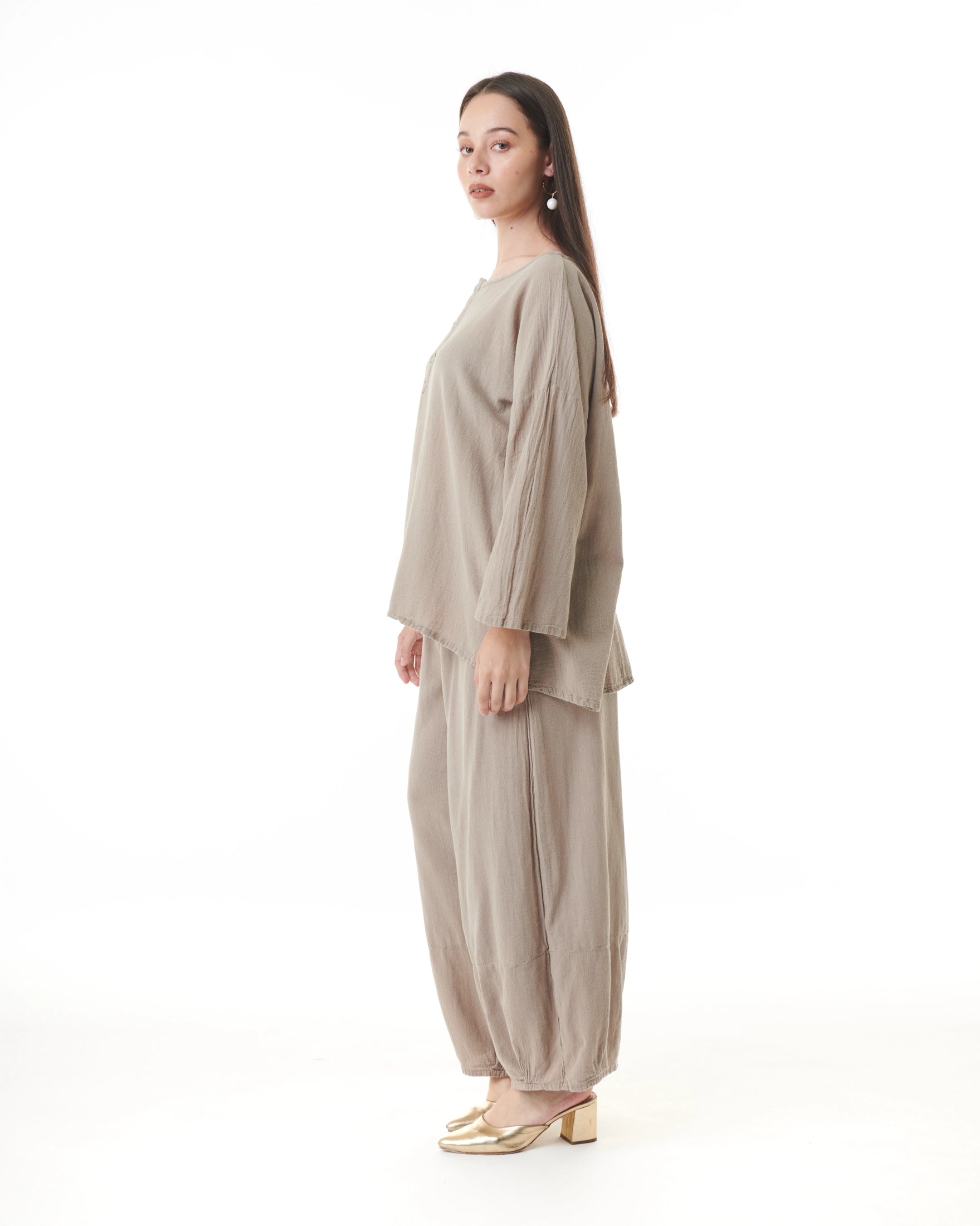 Valley Cotton Gauze Blouse - New-Oh My Gauze