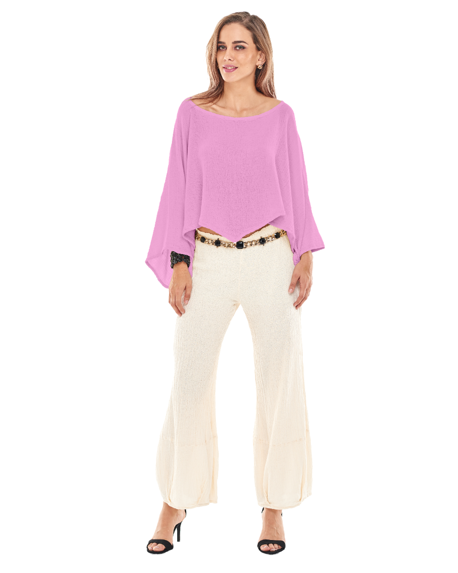 Vanna Cotton Gauze Blouse-Oh My Gauze
