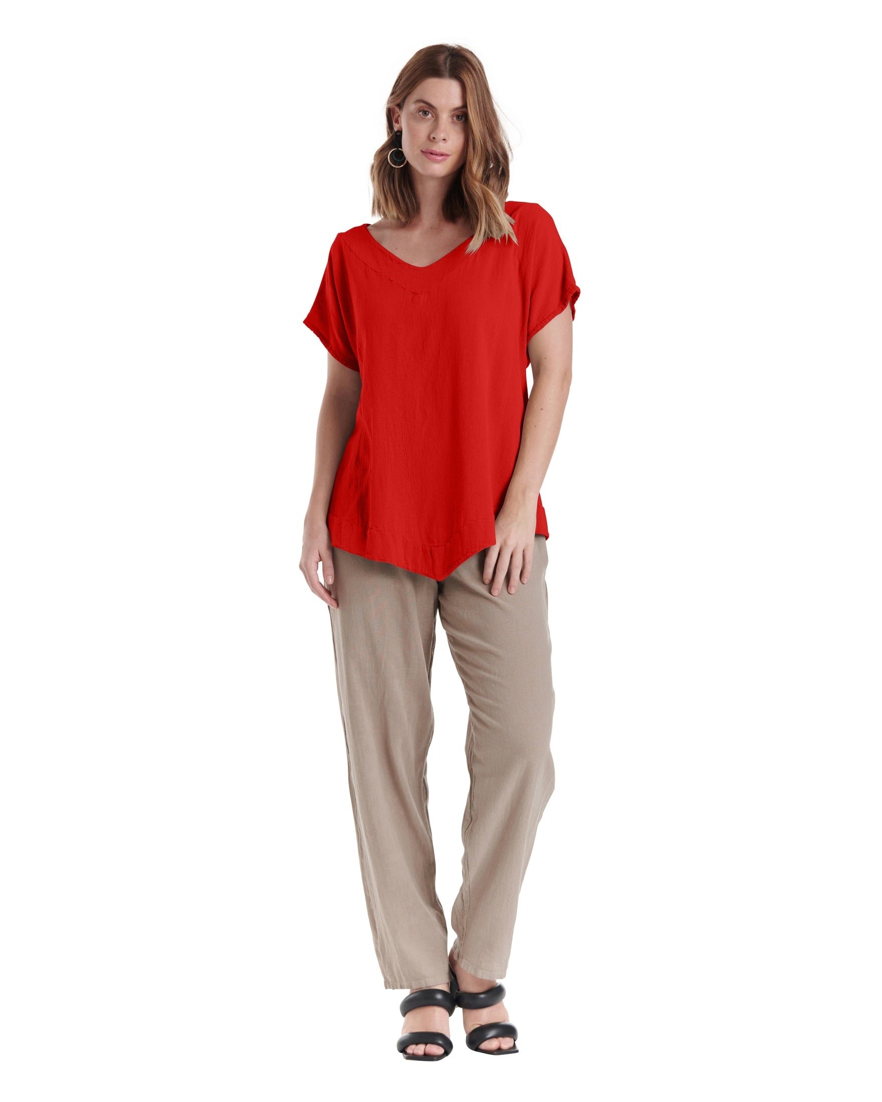 Venice Cotton Gauze Blouse-Oh My Gauze