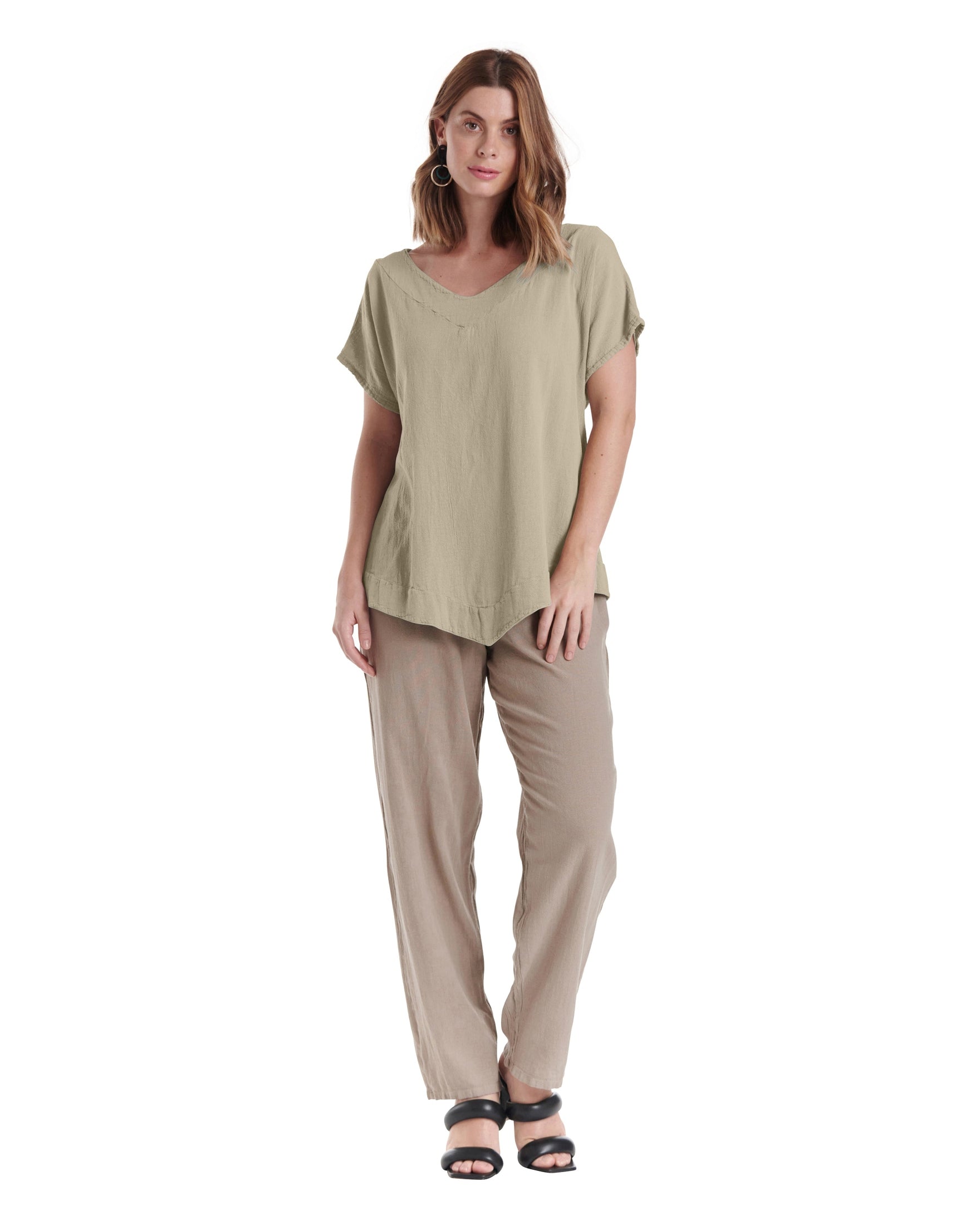 Venice Cotton Gauze Blouse-Oh My Gauze