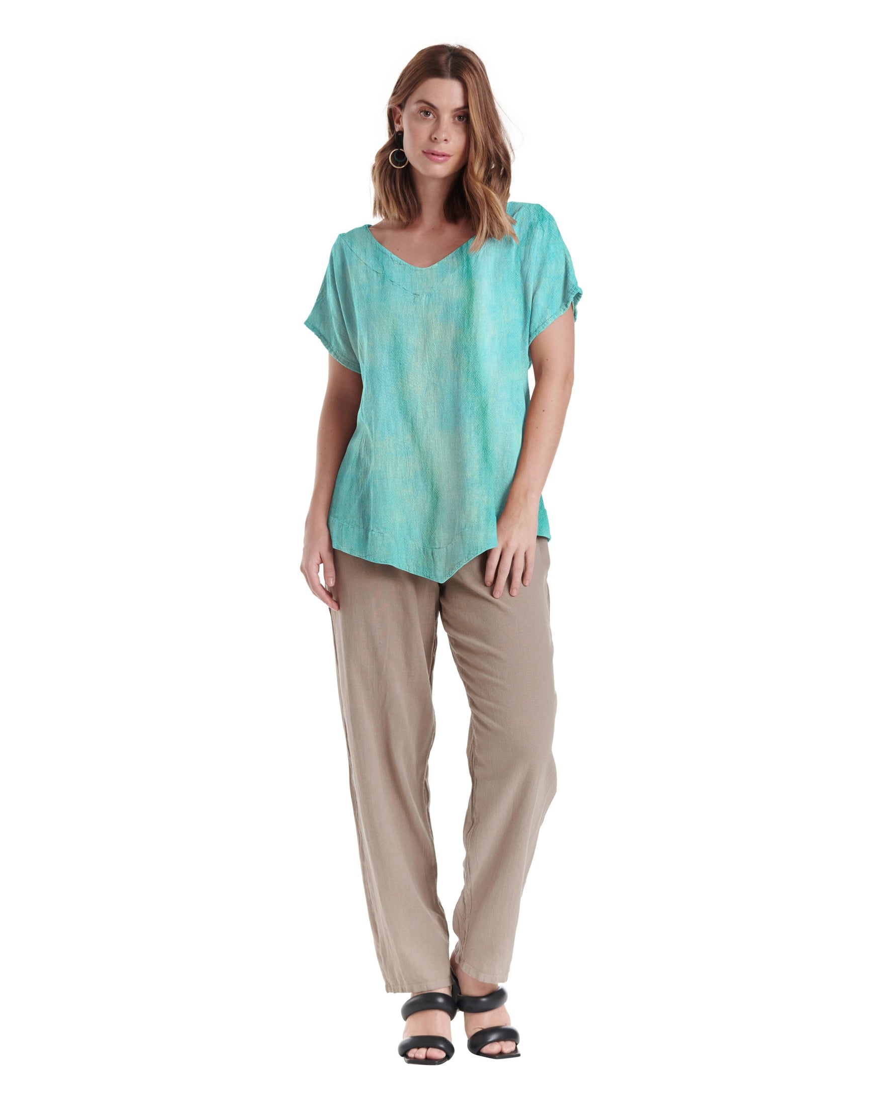 Venice Cotton Gauze Blouse-Oh My Gauze