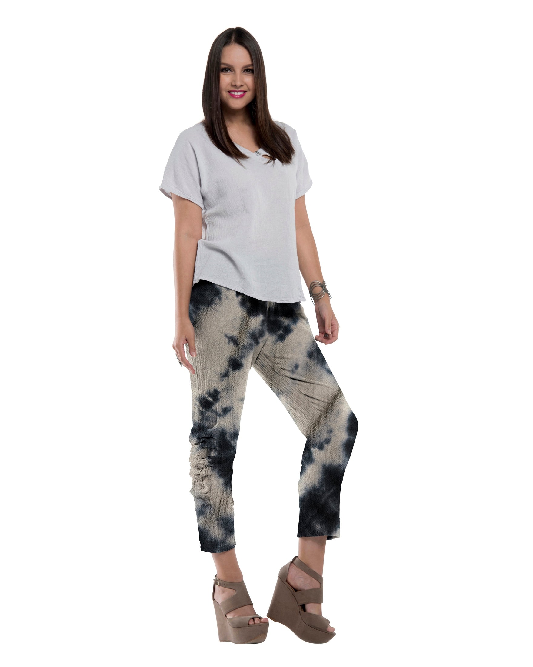 Victoria Cotton Gauze Pants - New-Oh My Gauze