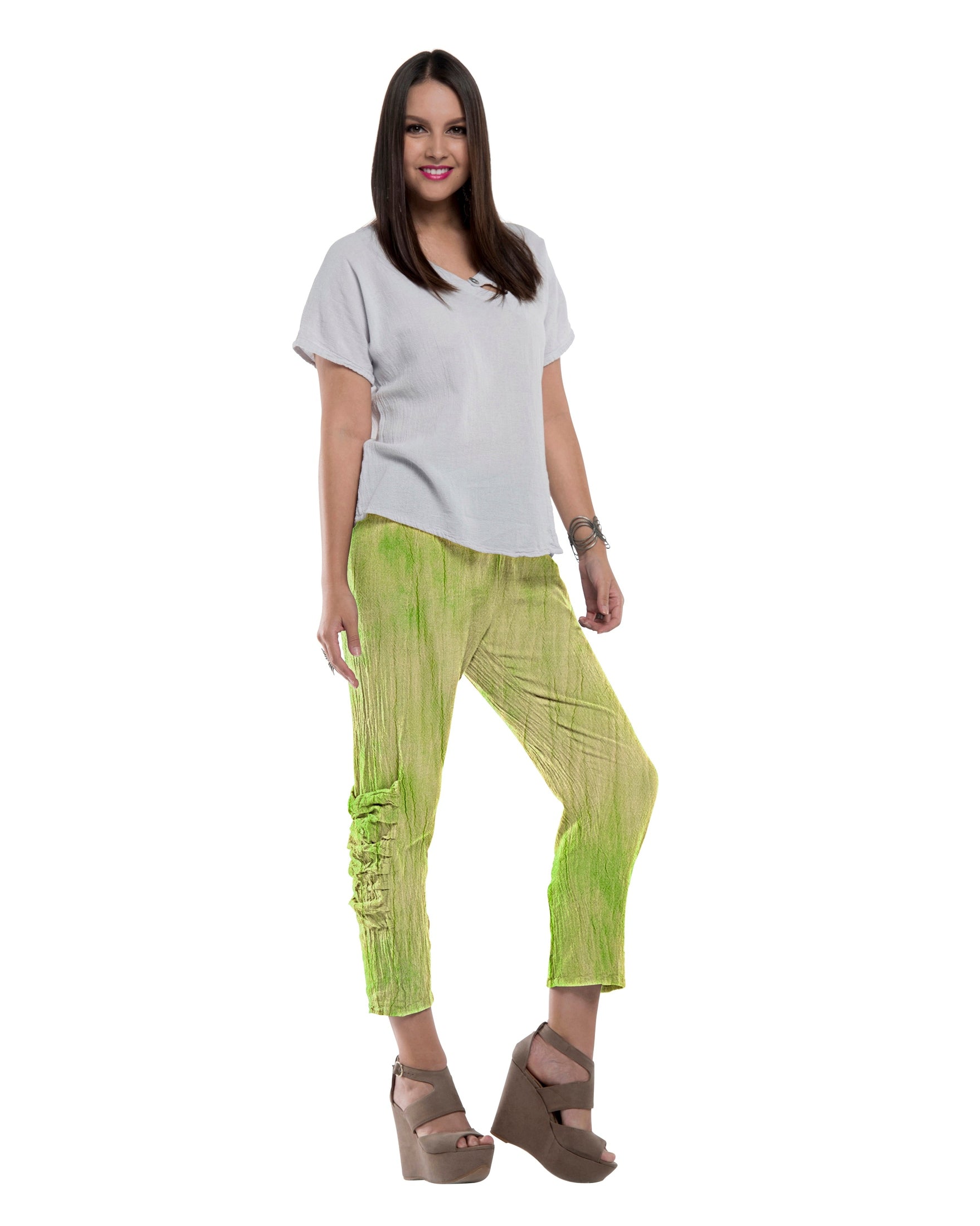 Victoria Cotton Gauze Pants - New-Oh My Gauze