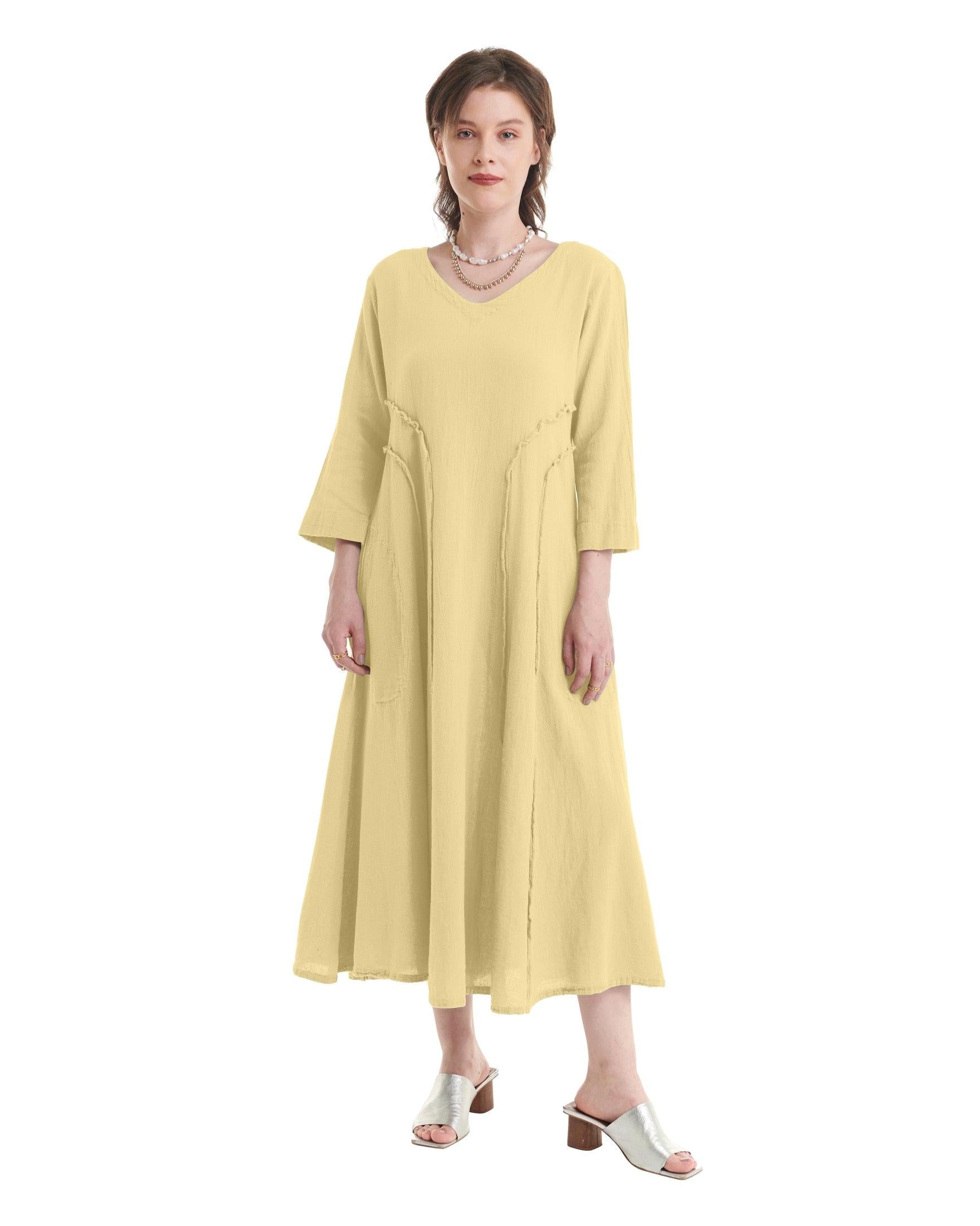 Vineyard Cotton Gauze Dress-Oh My Gauze