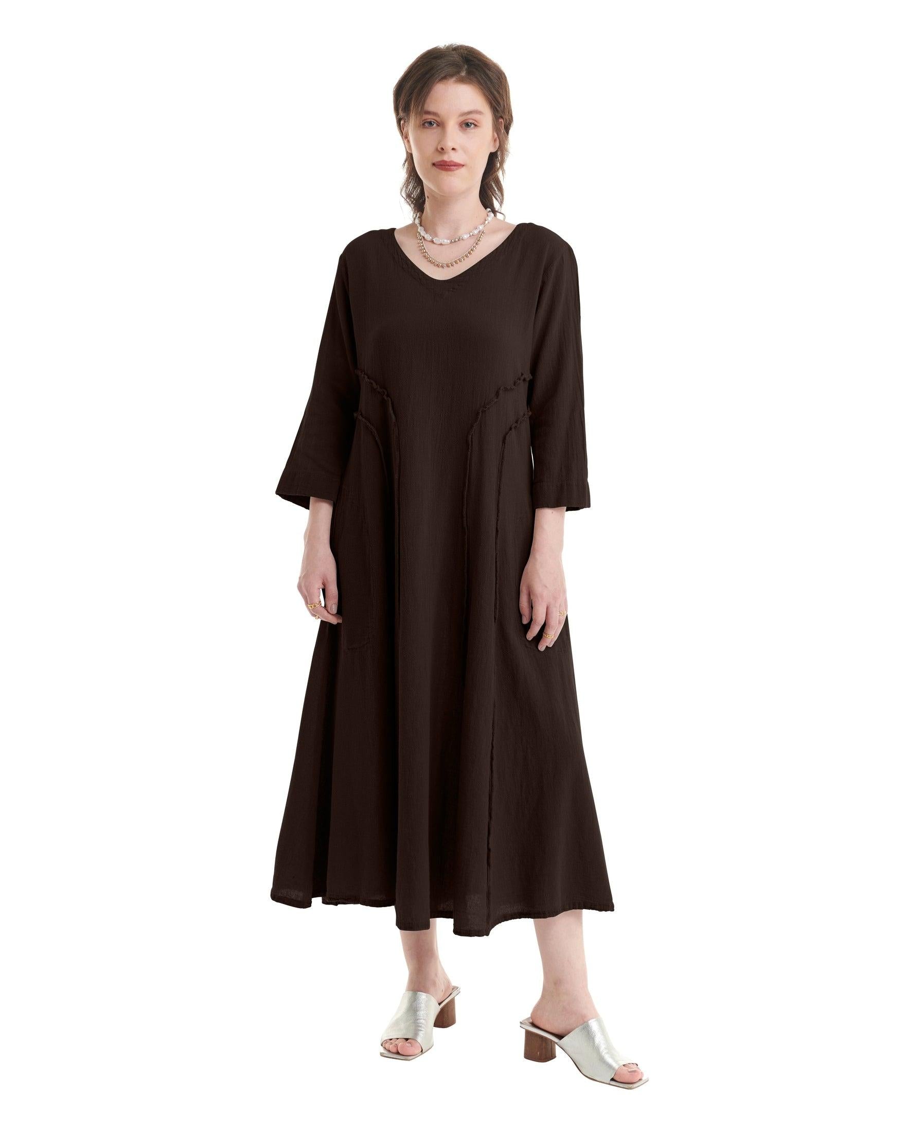 Vineyard Cotton Gauze Dress-Oh My Gauze