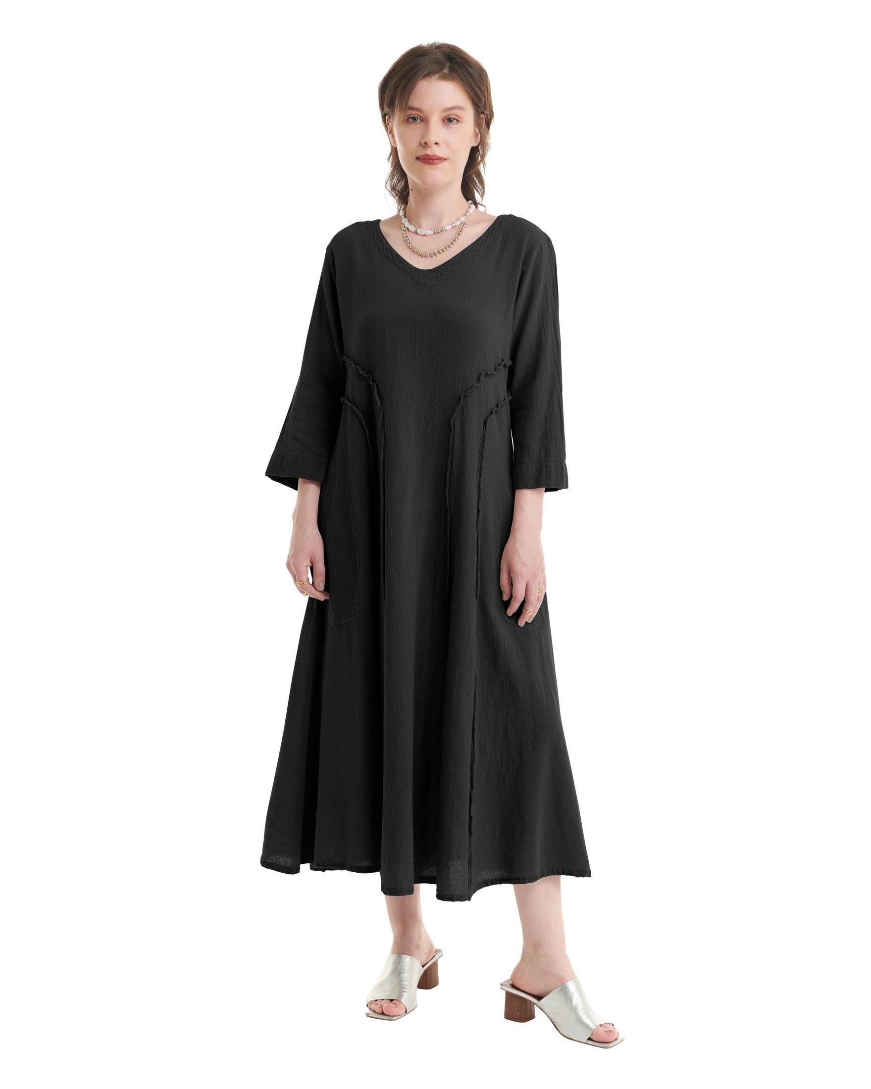 Vineyard Cotton Gauze Dress-Oh My Gauze