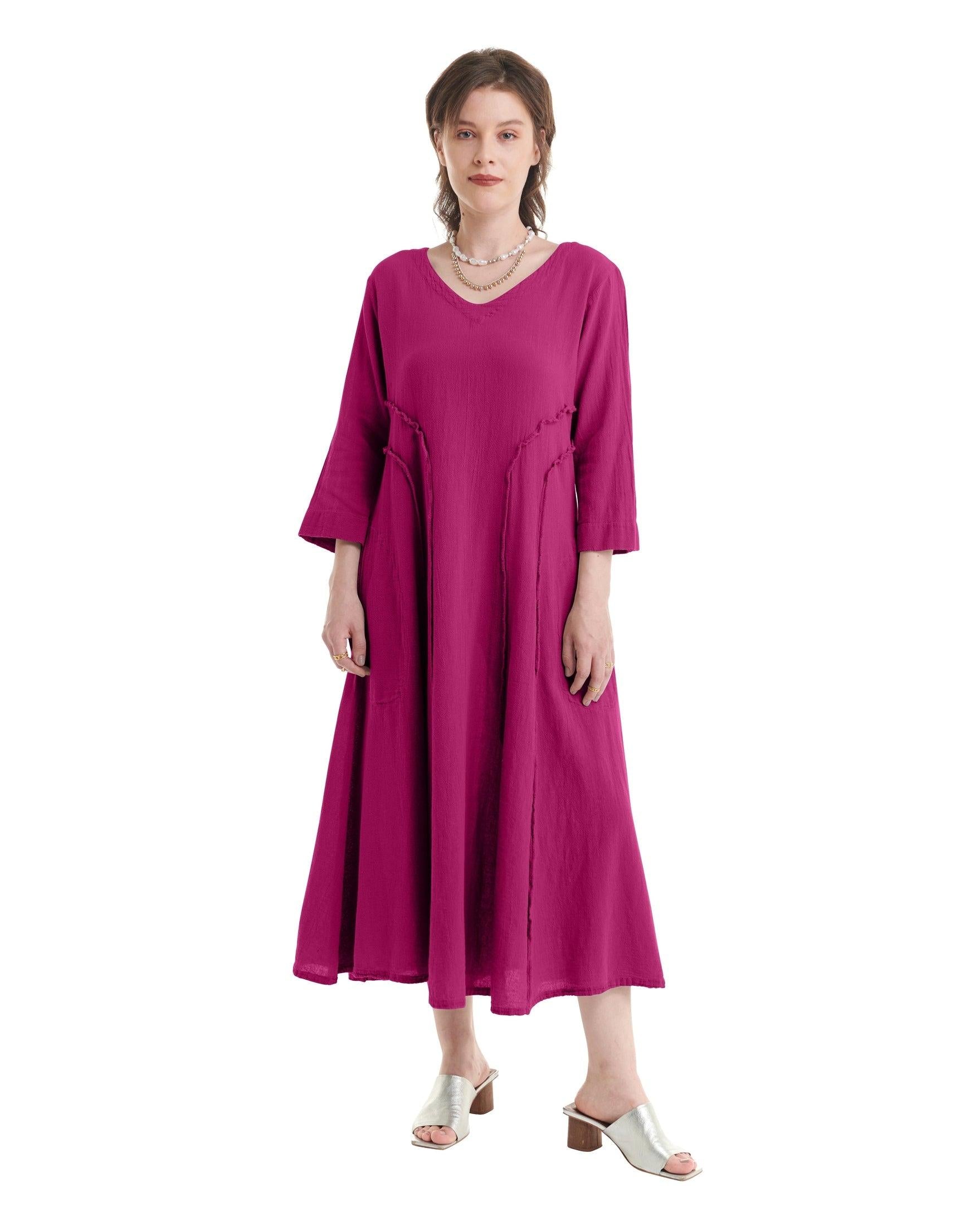 Vineyard Cotton Gauze Dress-Oh My Gauze