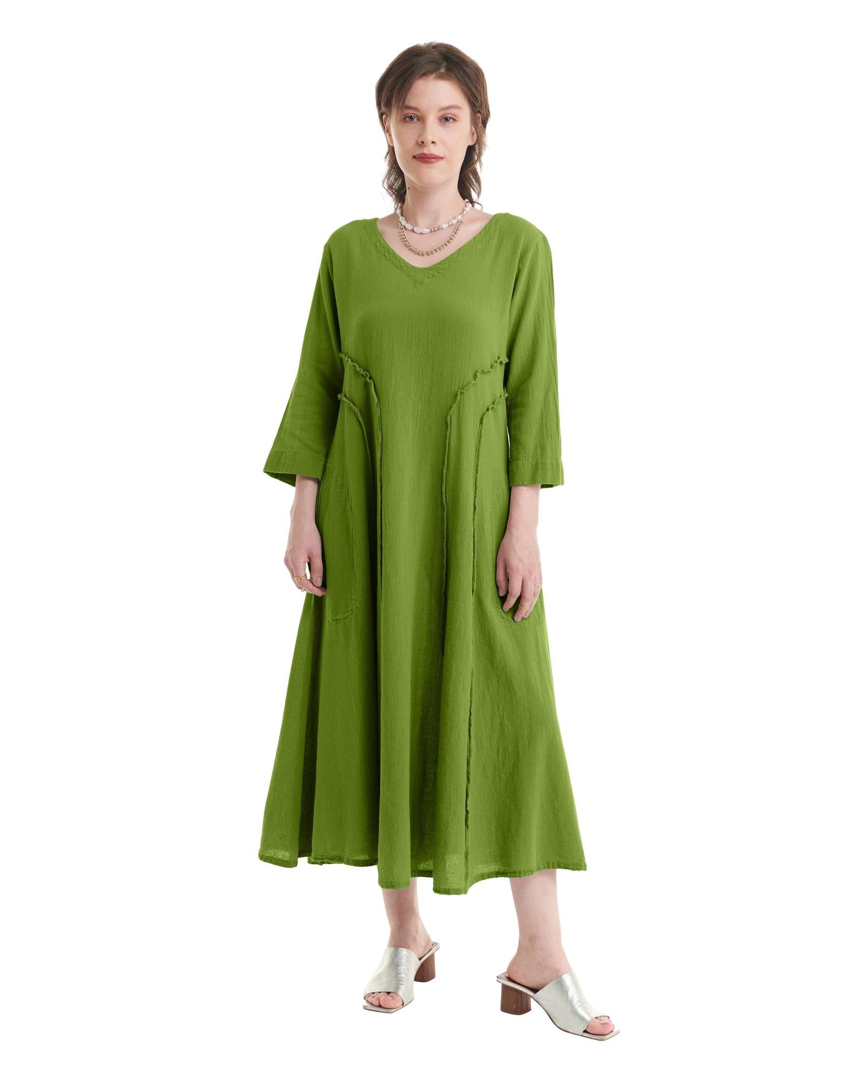 Vineyard Cotton Gauze Dress-Oh My Gauze