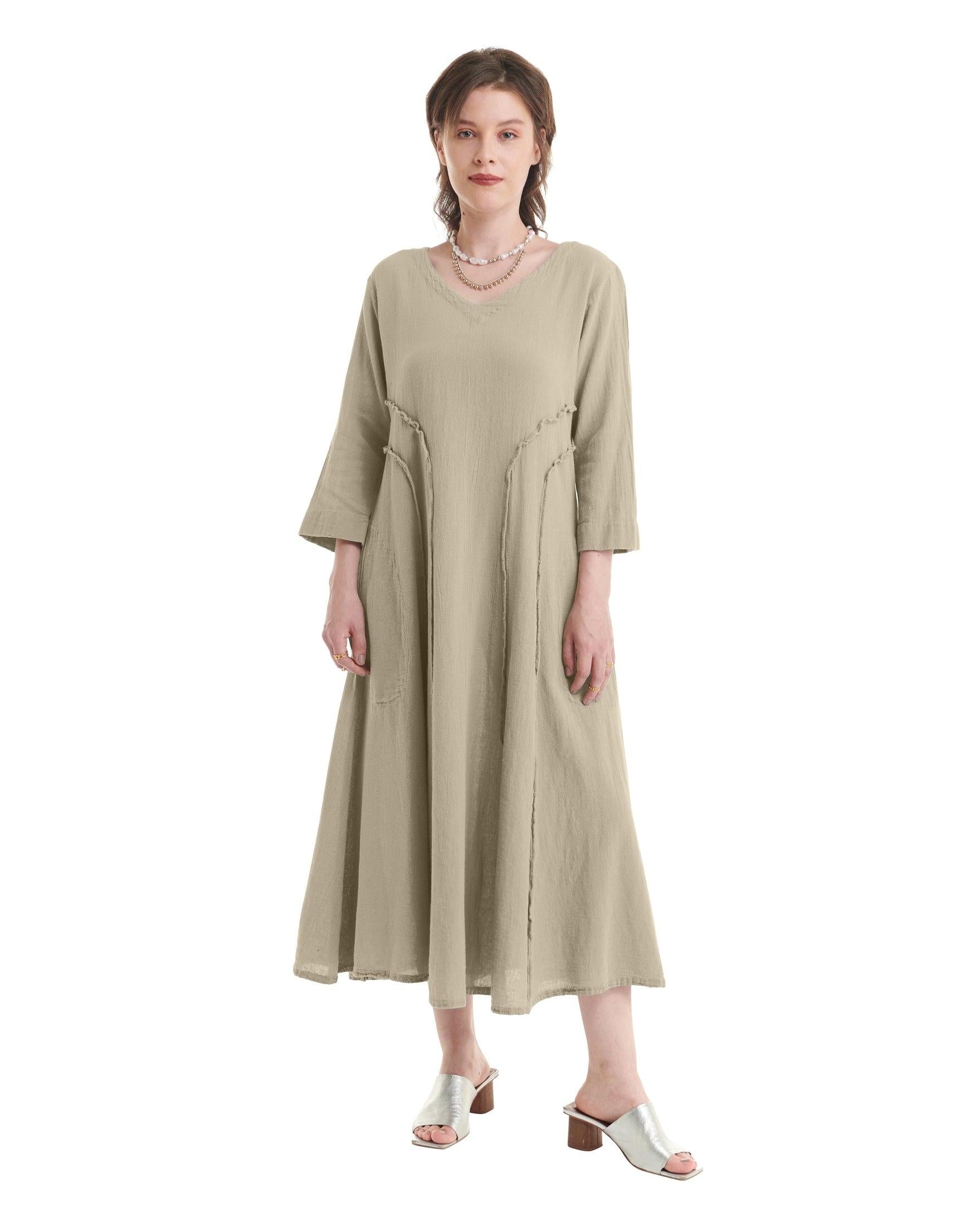 Vineyard Cotton Gauze Dress-Oh My Gauze