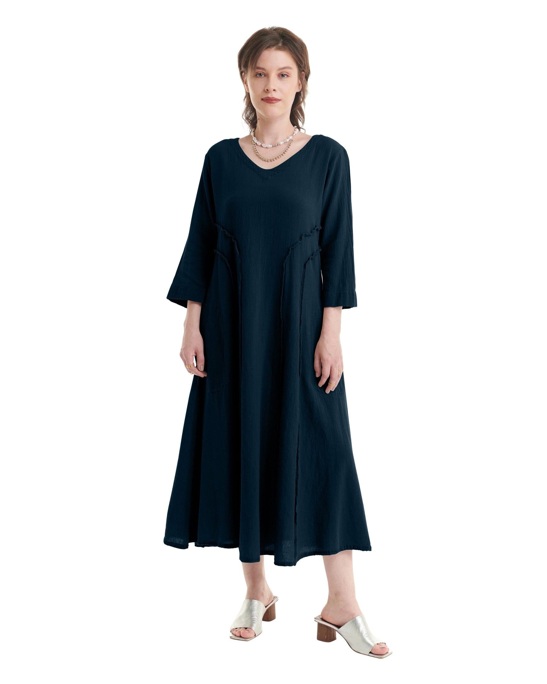 Vineyard Cotton Gauze Dress-Oh My Gauze