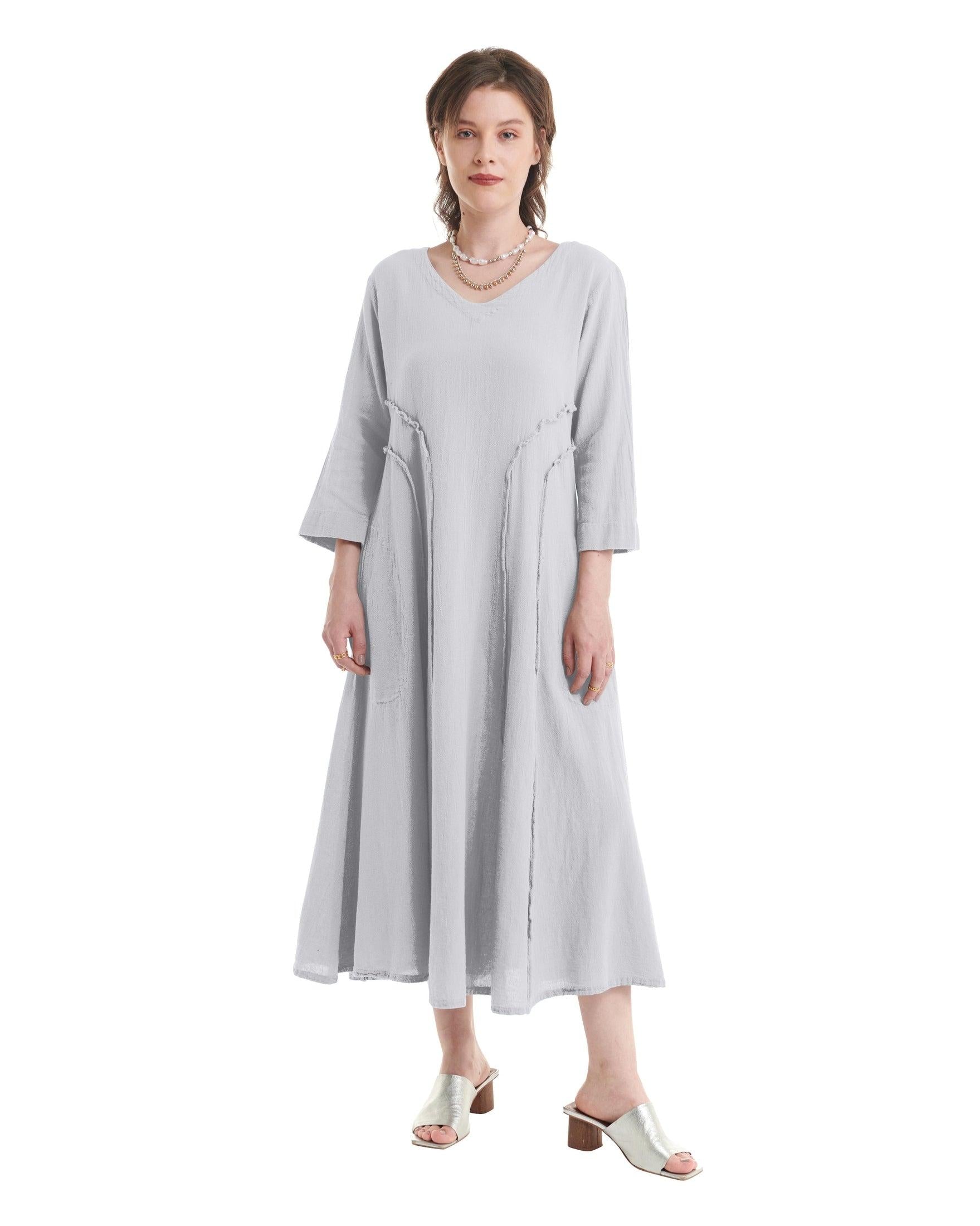 Vineyard Cotton Gauze Dress-Oh My Gauze