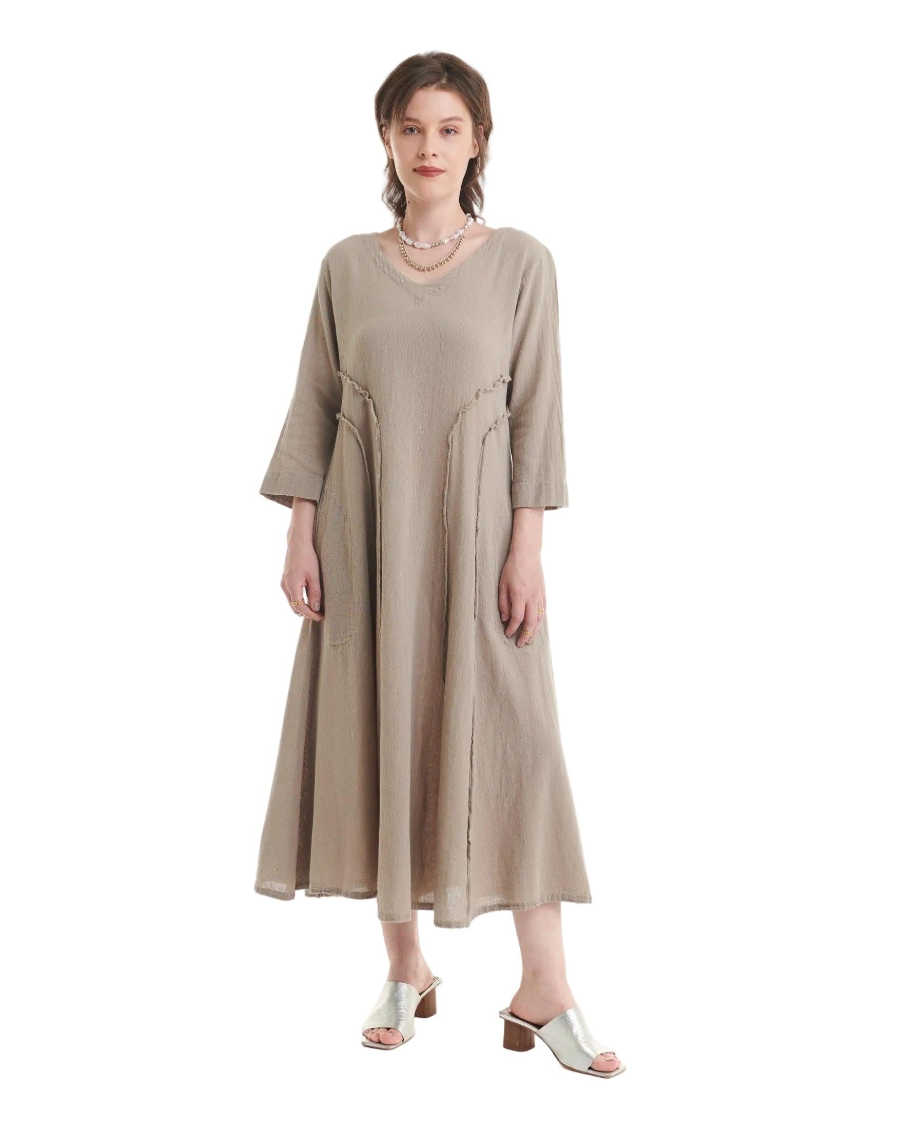 Vineyard Cotton Gauze Dress-Oh My Gauze