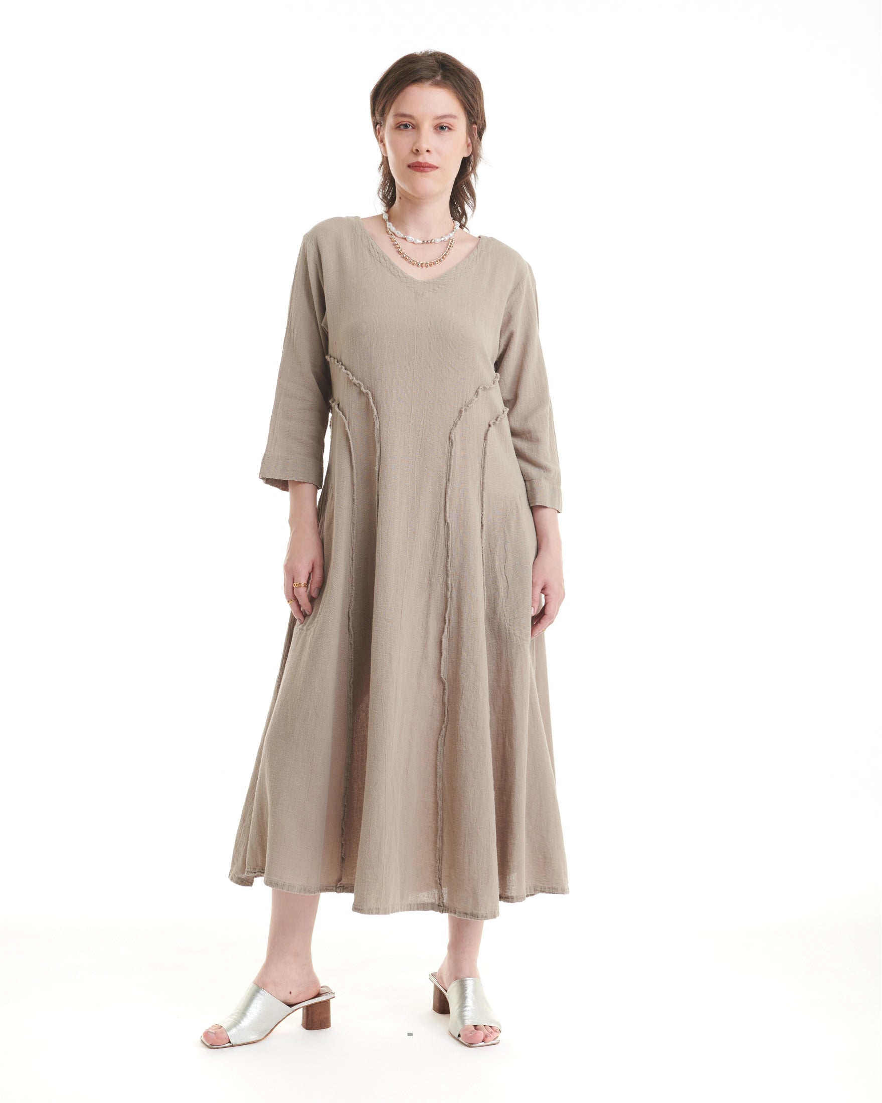 Vineyard Cotton Gauze Dress - New-Oh My Gauze