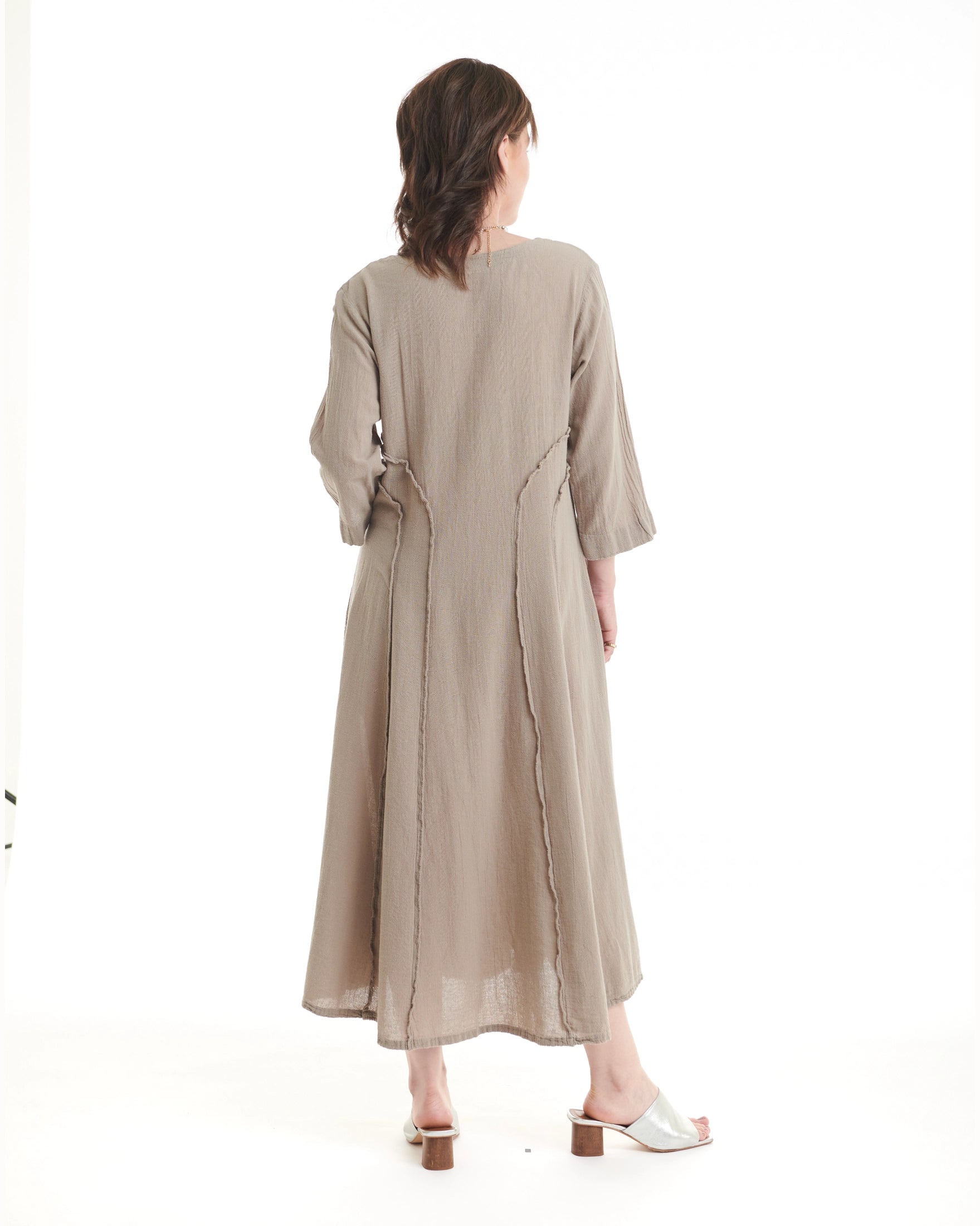 Vineyard Cotton Gauze Dress - New-Oh My Gauze