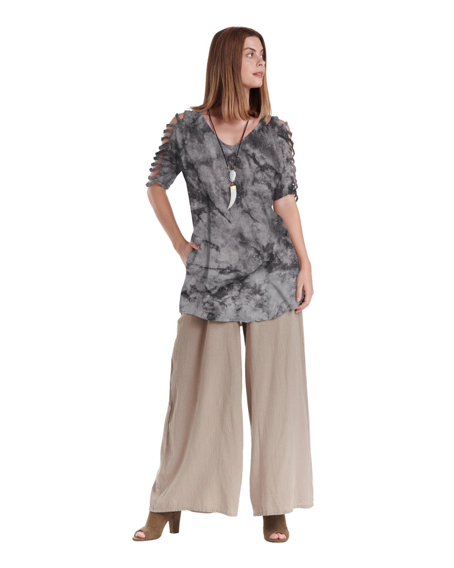 Waterfall Cotton Gauze Blouse – New Arrival-Oh My Gauze