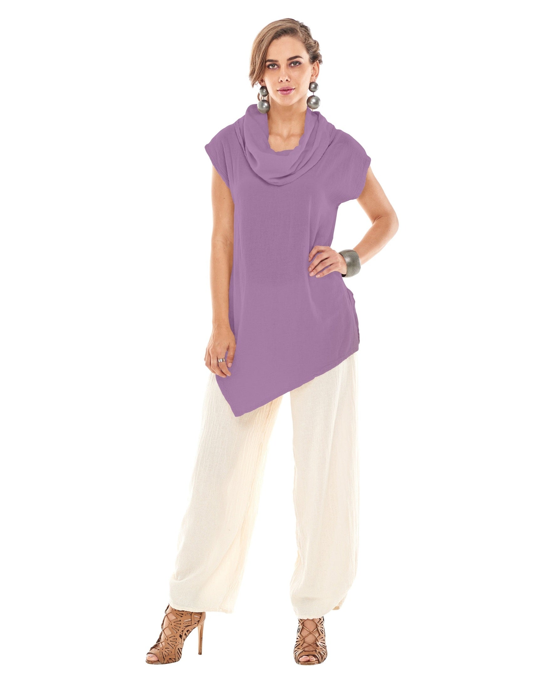 Jenn Cotton Gauze Blouse - Final Sale-Oh My Gauze