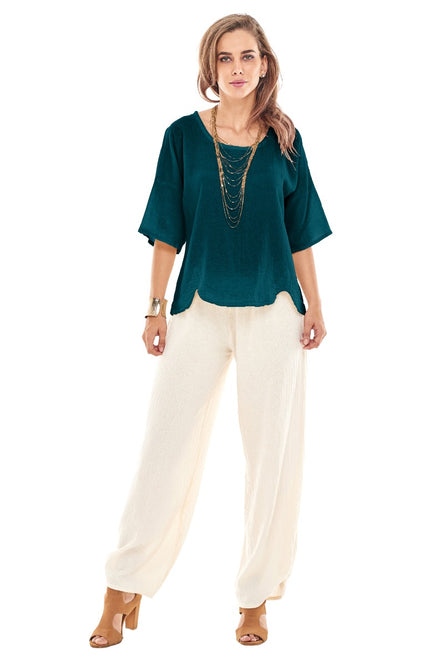 Scallop Blouse
