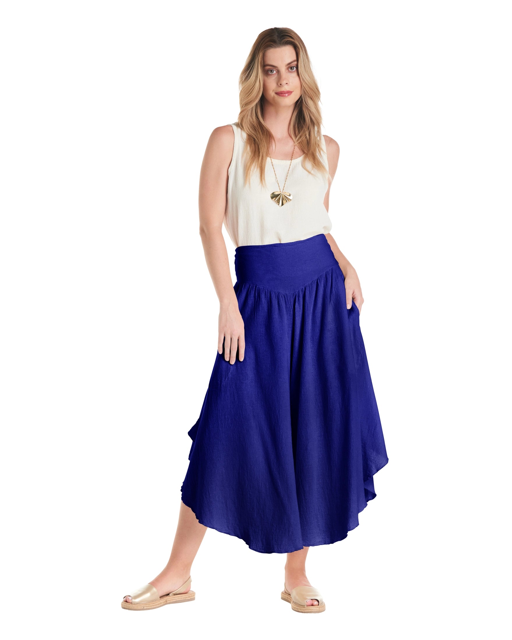 Wednesday Cotton Gauze Pants - Final Sale-Oh My Gauze