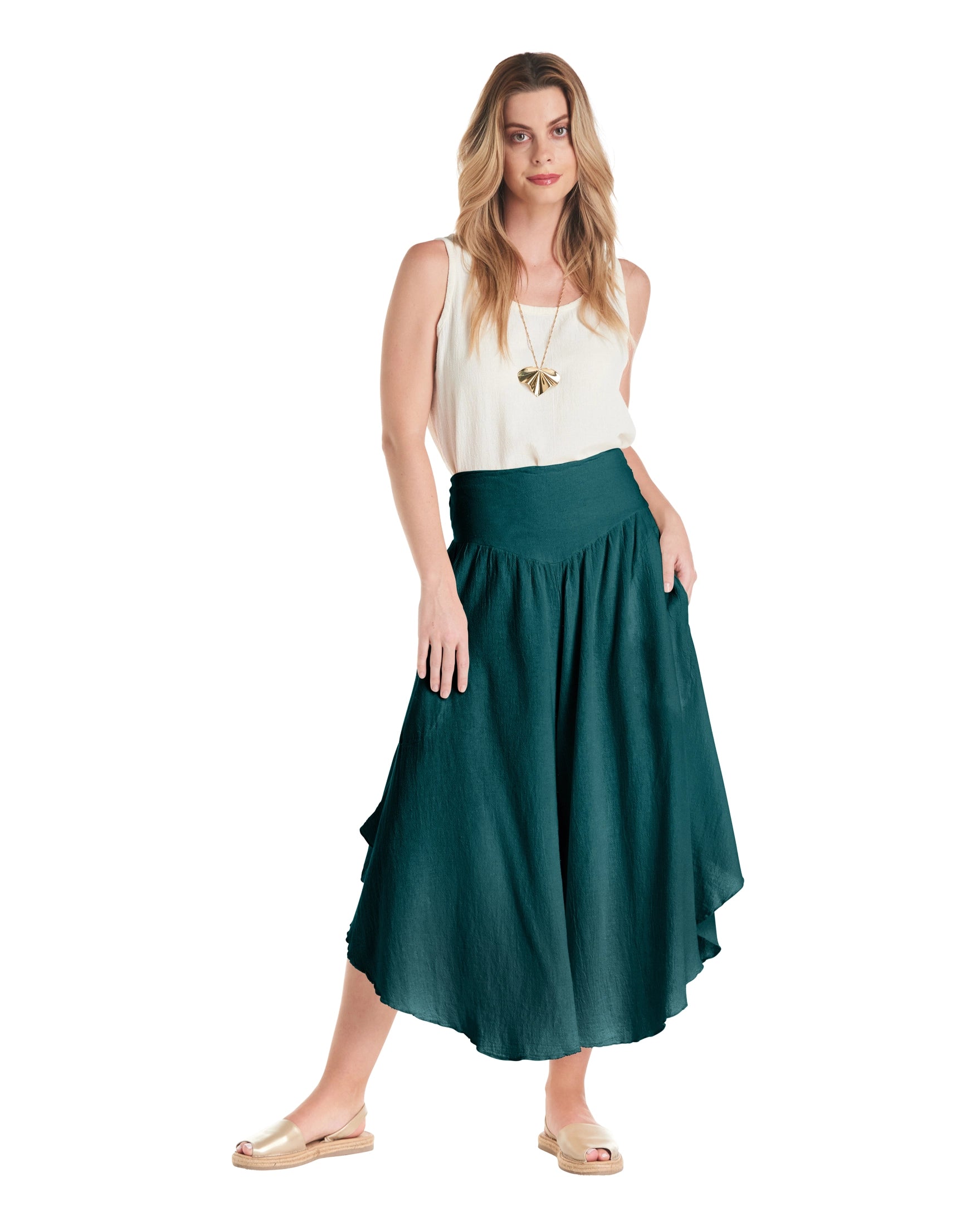 Wednesday Cotton Gauze Pants - Final Sale-Oh My Gauze