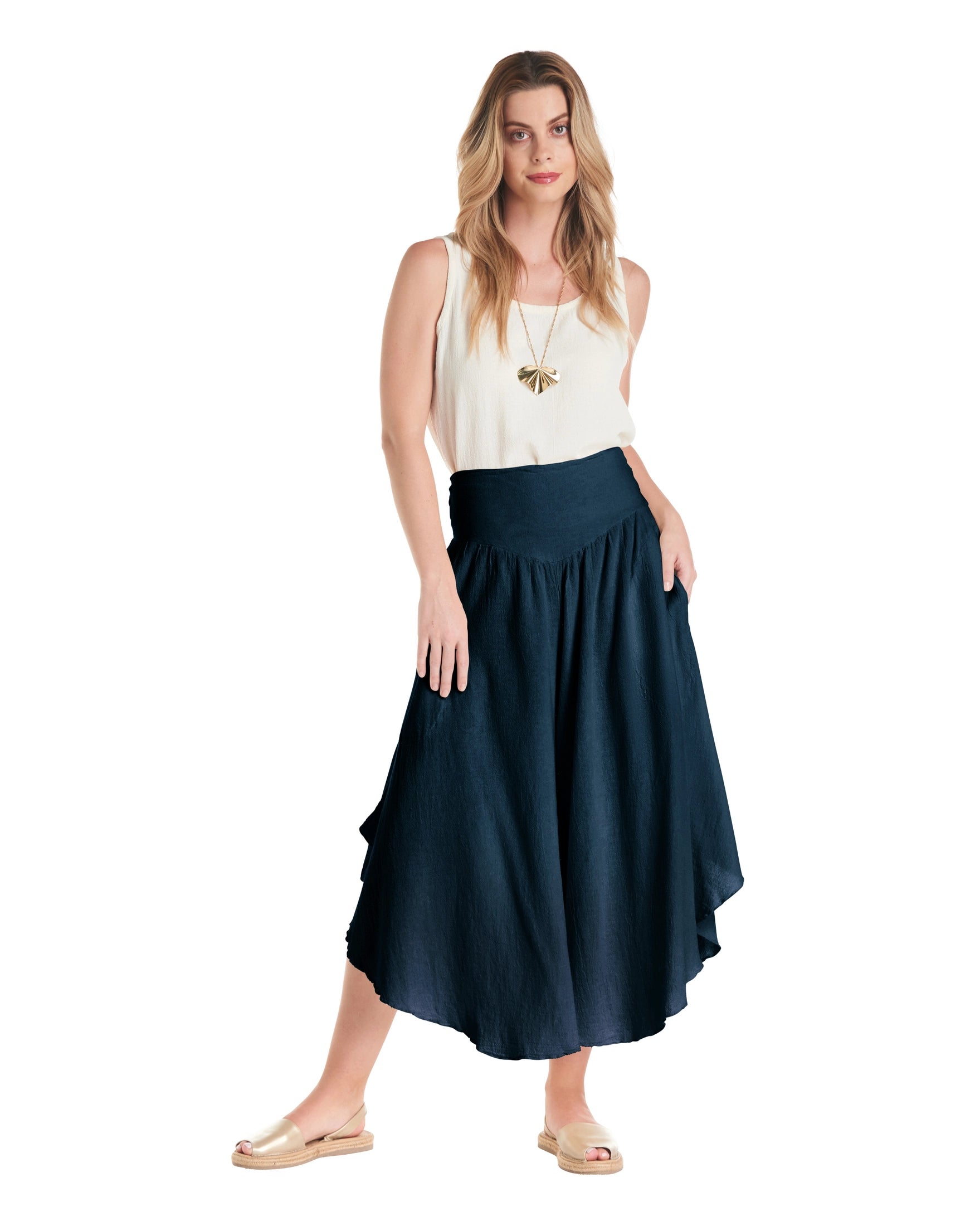 Wednesday Cotton Gauze Pants - Final Sale-Oh My Gauze