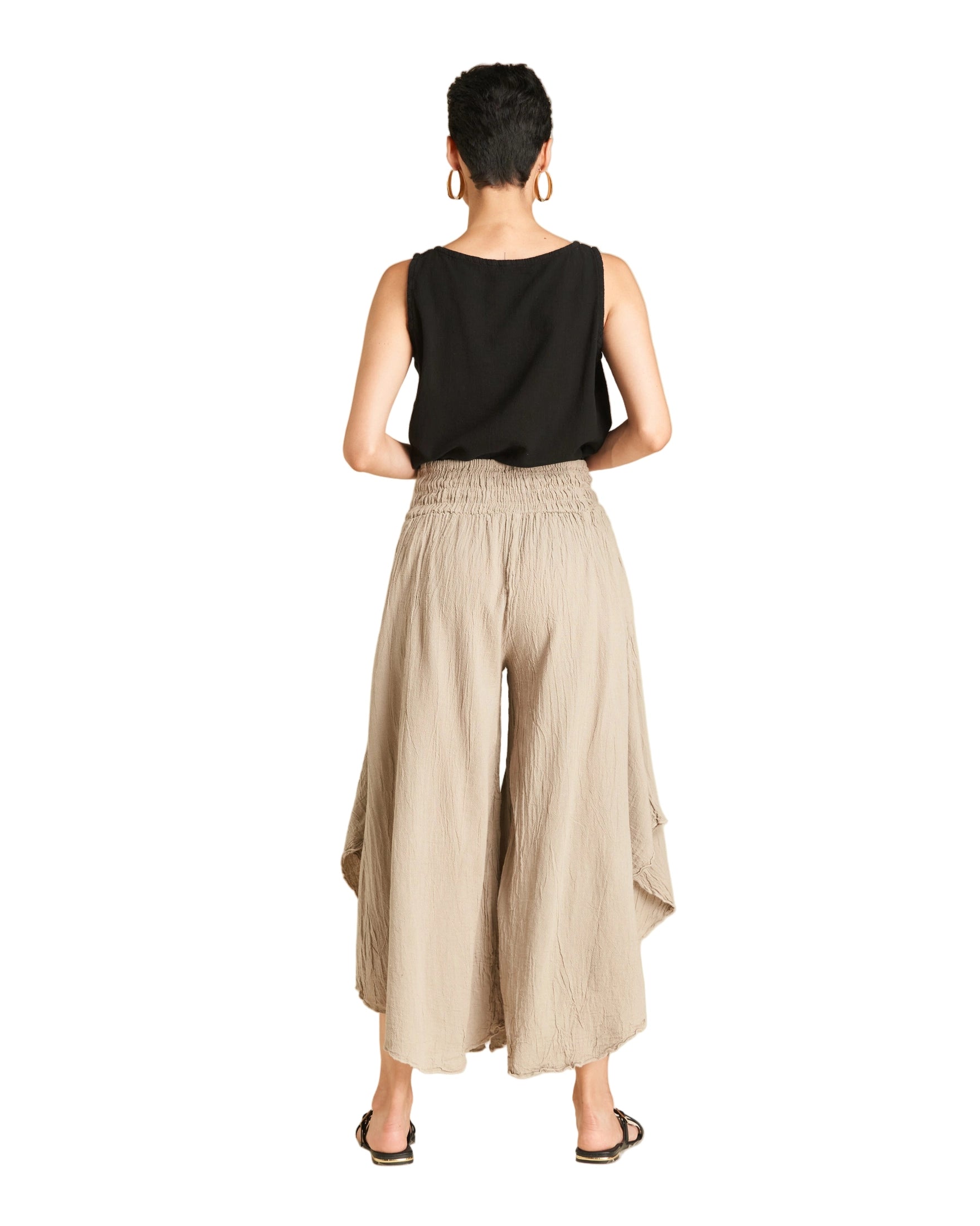 Wednesday Cotton Gauze Pants - Final Sale-Oh My Gauze