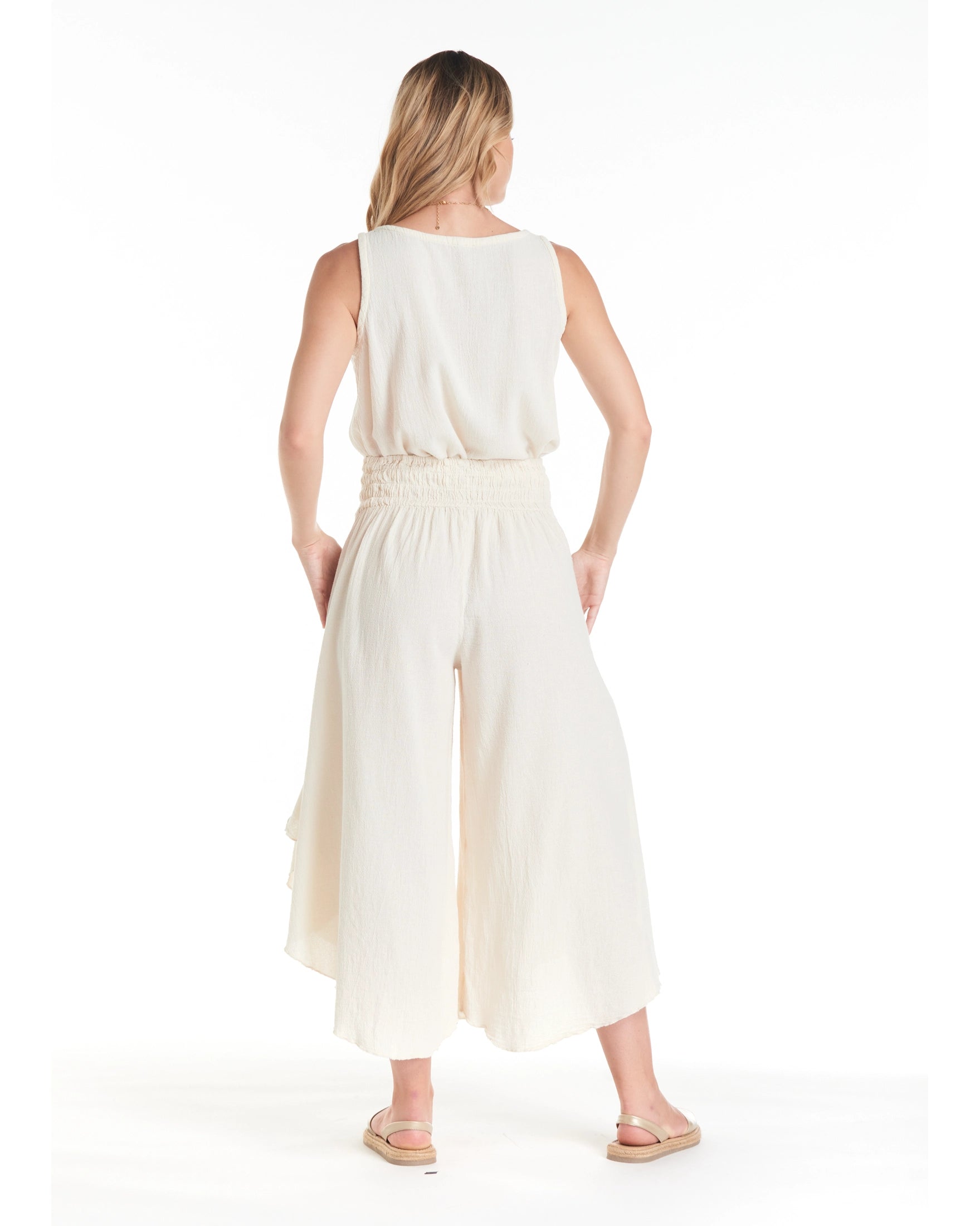 Wednesday Cotton Gauze Pants - Final Sale-Oh My Gauze