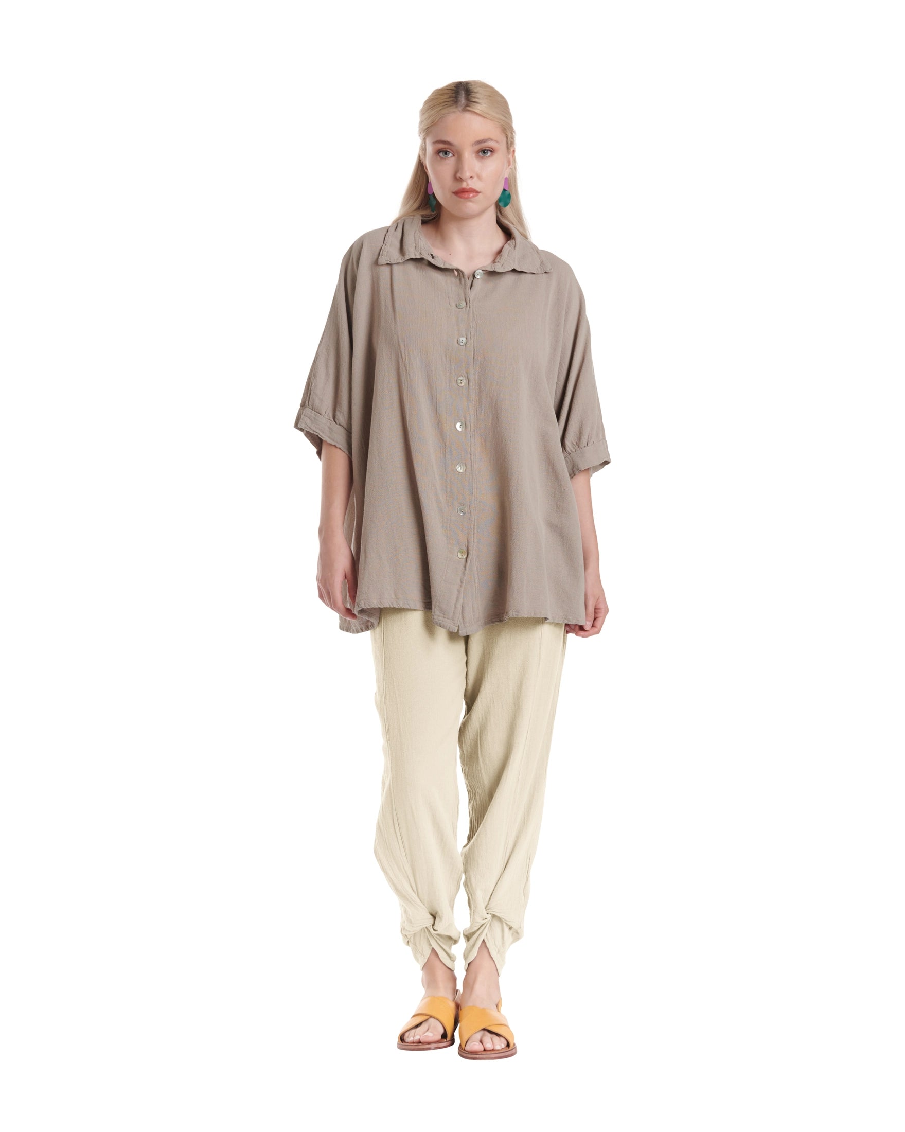 Zoey Cotton Gauze Pants-Oh My Gauze