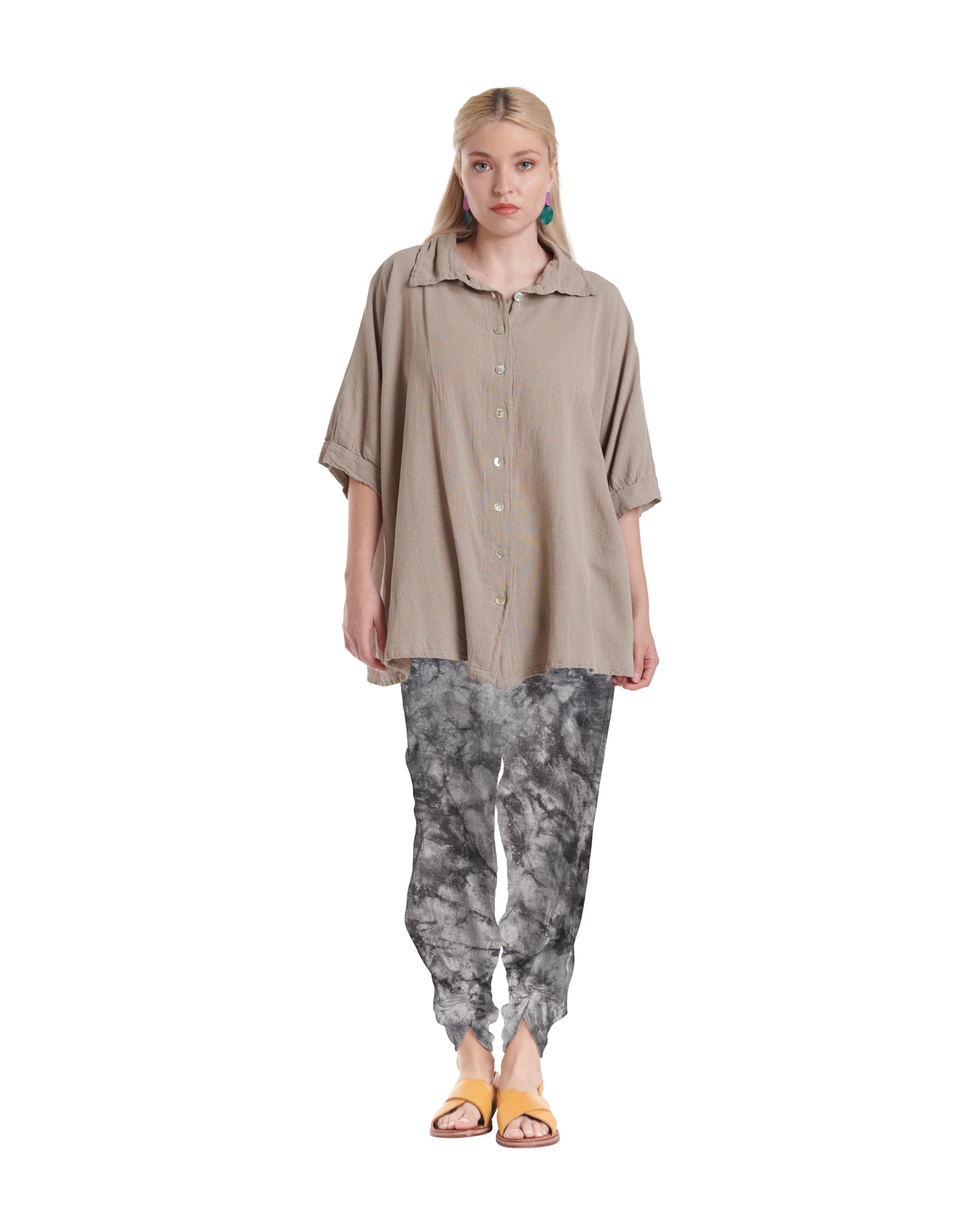 Zoey Cotton Gauze Pants-Oh My Gauze